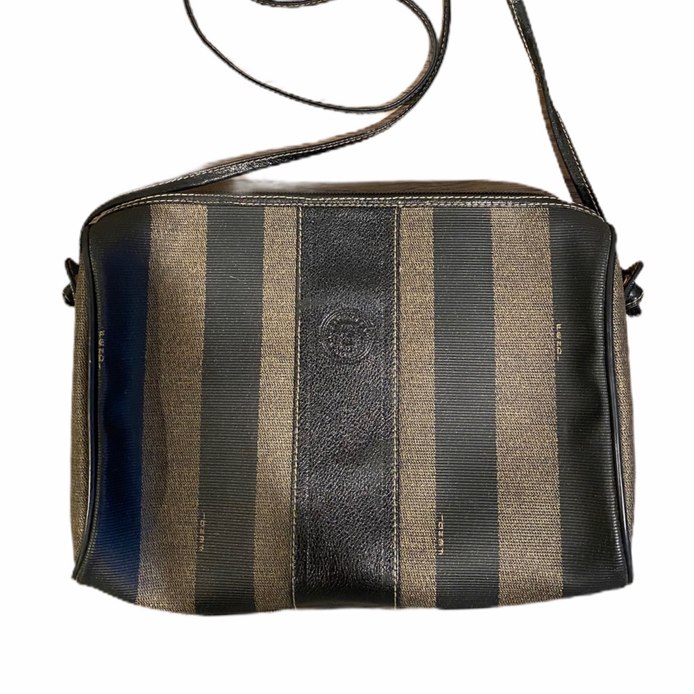 ❌SOLD❌Fendi Pequin Crossbody bag